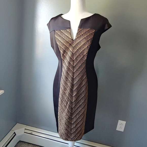 Connected Apparel Sally Soutache Dress - Picture 1 of 4